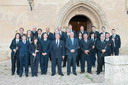 La banda de música La Prosperidad de Maluenda en el año 2012 Las Santas
